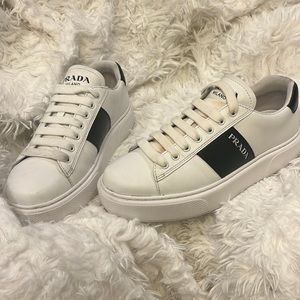 Vitelli soft Prada sneakers